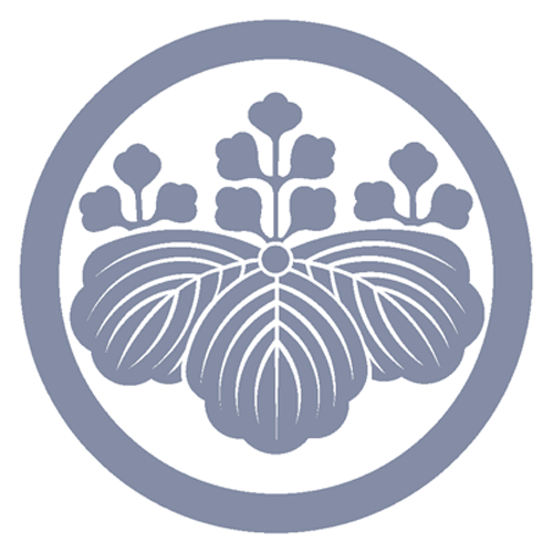 家紋ステッカー 090 丸に五三の桐 13cmサイズの紹介画像3