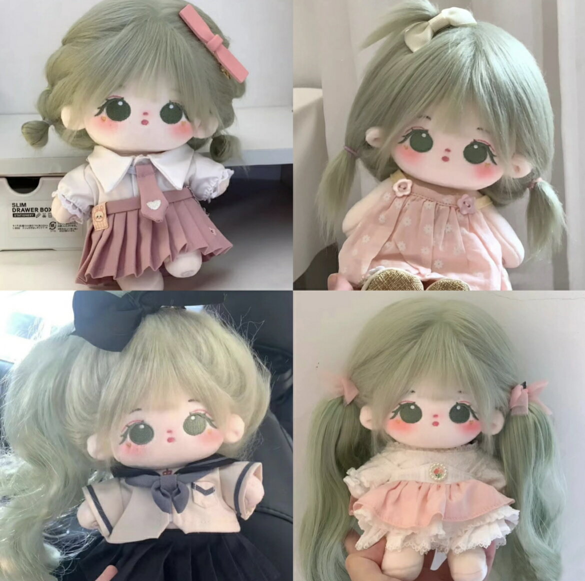  20cm 綿花の人形 ミニ洋服 韓国ファッション アイドル衣装 ぬいぐるみ用服 洋服/ズボン/靴/ネクタイ/帽子/スーツ ぬいぐるみ 服 20cm ぬいぐるみ 服セット