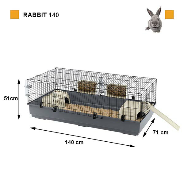 うさぎのケージ ラビット 140 Rabbit...の紹介画像3
