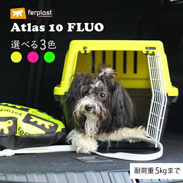 組立発送 アトラス 10 フルオ キャリー Atlas FLUO 耐荷重5kgまで 猫 小動物 ペット用 通院 外出 おでかけ 旅行 キャリーバッグ イタリアferplast社製