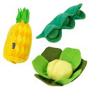 知育トイ 犬 おもちゃ キャベツ パイナップル ビーン 玩具 遊び ペット用品