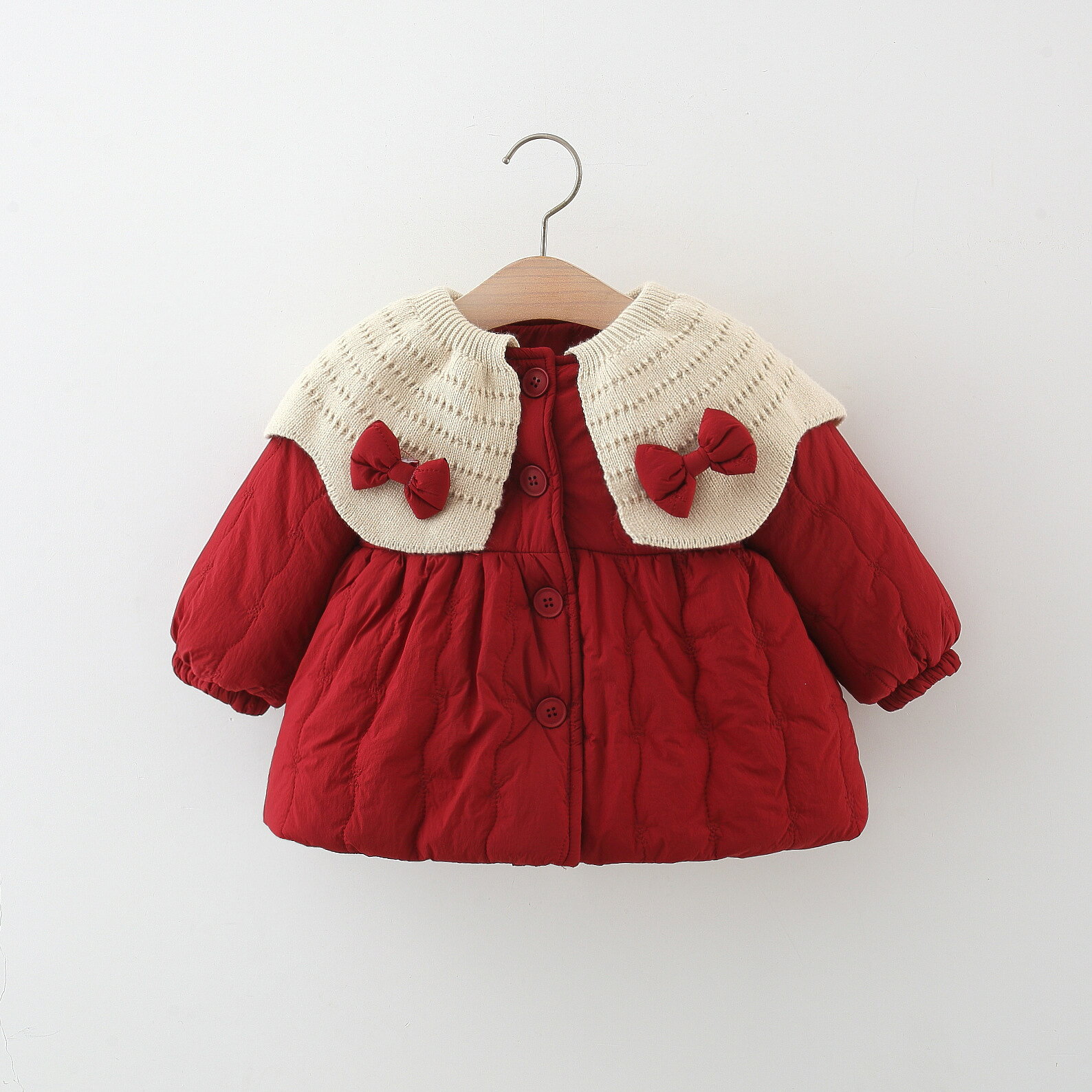 キッズ 中綿ジャケット 中綿コート アウター 女の子 子供 冬 防寒 ベビー服 赤ちゃん 防風 防寒 冬服 前開き 厚手 ジャケット 防寒アウター 長袖 女の子 男の子 コート お出かけ 通学 通園 誕生日 秋冬