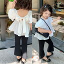 トップス ブラウス ジャガードパフスリーブペプラム トップス 子供服 女の子 夏 赤ちゃん 可愛い おしゃれ 誕生日 プレゼント