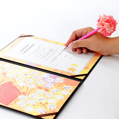 結婚証明書 「もみじ」 ゲスト参加型(人前式)...の紹介画像2