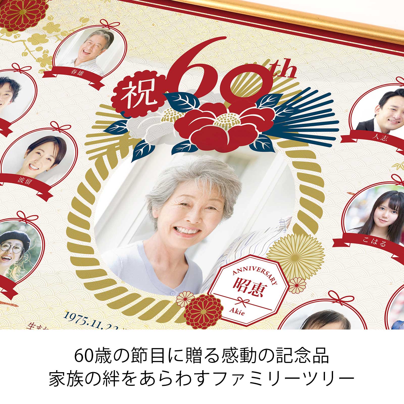 ���� 60�� ���ˤ� £��ʪ �ץ쥼��� ���ե� ��ǰ�� ��ǰ���ե� ���ˤ� Ĺ���ˤ� ��Ϸ���� �̿��� �ե��ߥ꡼�ĥ꡼ ��ư��£��ʪ ̾���� ���ꥸ�ʥ륮�եȡ�����ˤ�60�Ф�£��ʪ���ȷϿޥܡ��ɡִ���ס���ѿ�����Ͽ�ѡ�