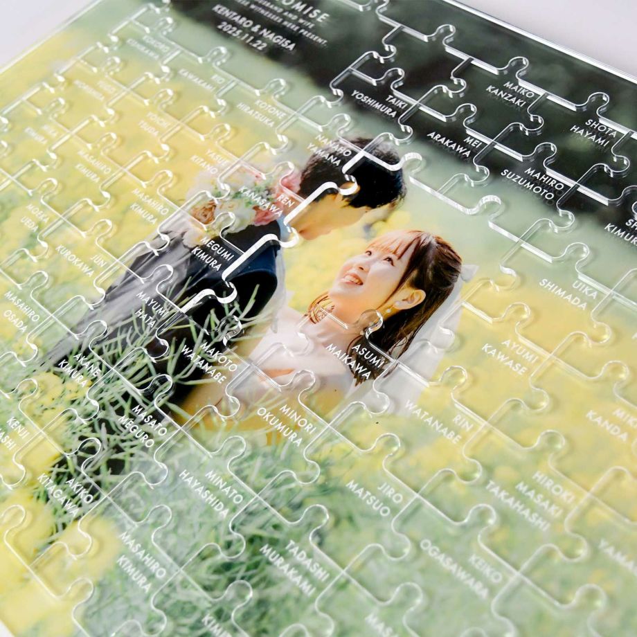 ゲスト参加型 アクリル 結婚証明書 人前式 ウ...の紹介画像2