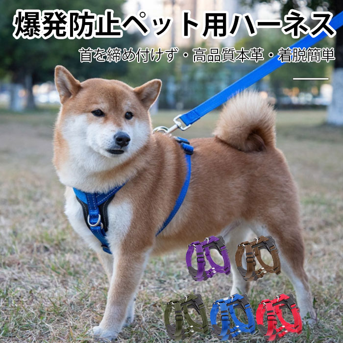 乐天商城 - 犬用ハーネス ネコハーネス 猫用ハーネス 外れない ペット ハーネス 犬 ハーネス かわいい 猫 ハーネス 抜けない ドッグ ハーネス 犬 脱げない ペットハーネス付き ウェアハーネス 犬用 犬具 猫具 猫 小型犬 中型犬 大型犬 丈夫 散歩 お出かけ 子犬 反射ライン 簡単装着