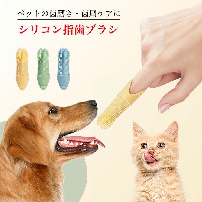 2個セット 指歯ブラシ ペット 指 歯ブラシ 指サック シリコン 歯 間 ブラシ ペット用品 犬 猫 口腔ケア 歯磨き 歯周病 予防 クリーニング ハブラシ ペット歯ブラシ 口 ケア 犬歯ブラシ グッズ 犬用 猫 口ケア ペット口腔ケア用 犬猫用歯磨き 犬用歯ブラシ 洗いやすいのサムネイル