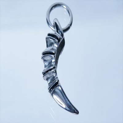 楽天アクセサリーショップfariceボーン&シャープデビルズネイル ハードステンレス ペンダント ネックレス【あずきチェーン付き】