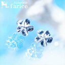 一輪プルメリア(花) 花びら銀光沢仕上げ レディース ハワイアンジュエリー シルバー925 スタッドピアス【花/6mm幅】