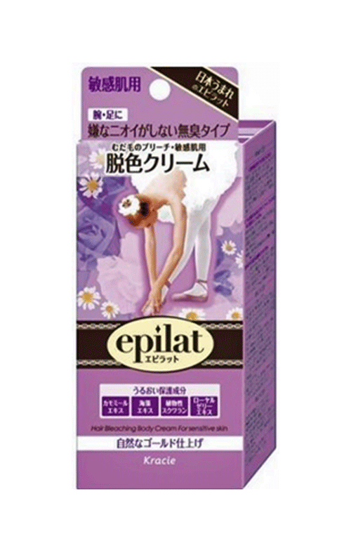 エピラット 敏感肌用 脱色クリーム 110g