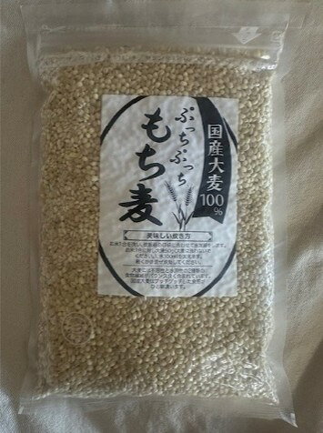 国産　ぷっちぷっちもち麦　500g