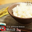新米 秋の詩 3kg 令和2年産 近江米 特別栽培米 滋賀県...