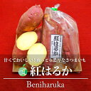 紅はるかは、外観が美しい「九州121号」と、皮色や食味が良い「春こがね」の掛け合わせで2010年3月に品種登録されました。 さつまいもの中では最も糖度が高い（糖度約30度）と言われており、強い甘さとしっとり・ねっとりとした食感が特徴です。 寝かせる・加熱することでより甘さが増し、糖度は50度にもなるとされているため、焼き芋や干し芋・スイートポテトなどにすると、紅はるかのねっとり濃厚な甘みをより感じることができておすすめです！ また、皮の表面に付着している黒いシミや切ったときに出る白い汁は「ヤラピン」というさつまいものみに含まれる成分で、胃の粘膜を保護したり腸の動きを促す作用があります。 保存する場合は、土付きのまま1つずつ新聞紙で包み、温度13～15℃・湿度85～90%の日の当たらない場所に置きましょう。