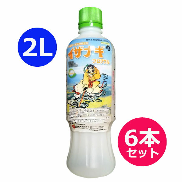 水稲用一発処理除草剤　イザナギフロアブル　2L×6本セット　無人航空機による散布可能