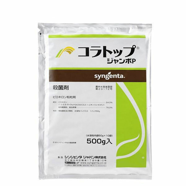 殺菌剤　コラトップジャンボP　500g（50g×10袋）　投げ込み用