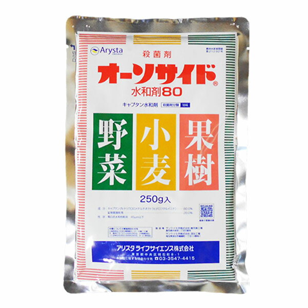 【追跡可能メール便　送料370円】殺菌剤　オーソサイド水和剤　250g【代引き不可】