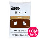 雪印種苗 緑肥 セスバニア 田助 1kg×10袋セット 耐湿性に優れるマメ科作物