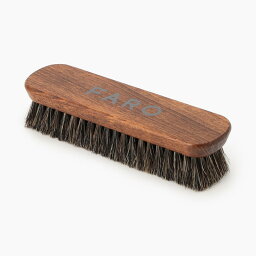 【FARO】ファーロ Leather Care Horse Brush F2316G102 ケアグッズ レザー ブラシ