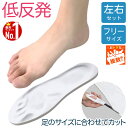 ≪衝撃の99%OFF★12/1先着クーポン限定≫ 中敷き 低反発 インソール 衝撃吸収 2枚組 1足 2足 4足 フリーサイズ 最大 30cm サイズ調整 セル...