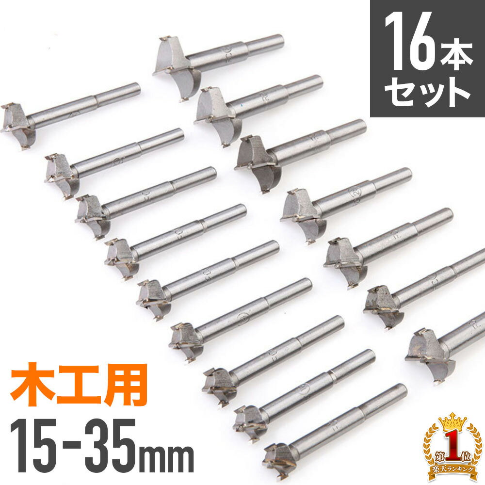 大西工業 木工ショートビット No.1 径22mm 全長120mm チャック10mm 木工用ドリルビット 木工ビット