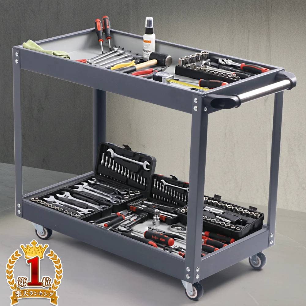 楽天市場】キャスター付き ラック（台車｜物流・運搬器具）：DIY・工具