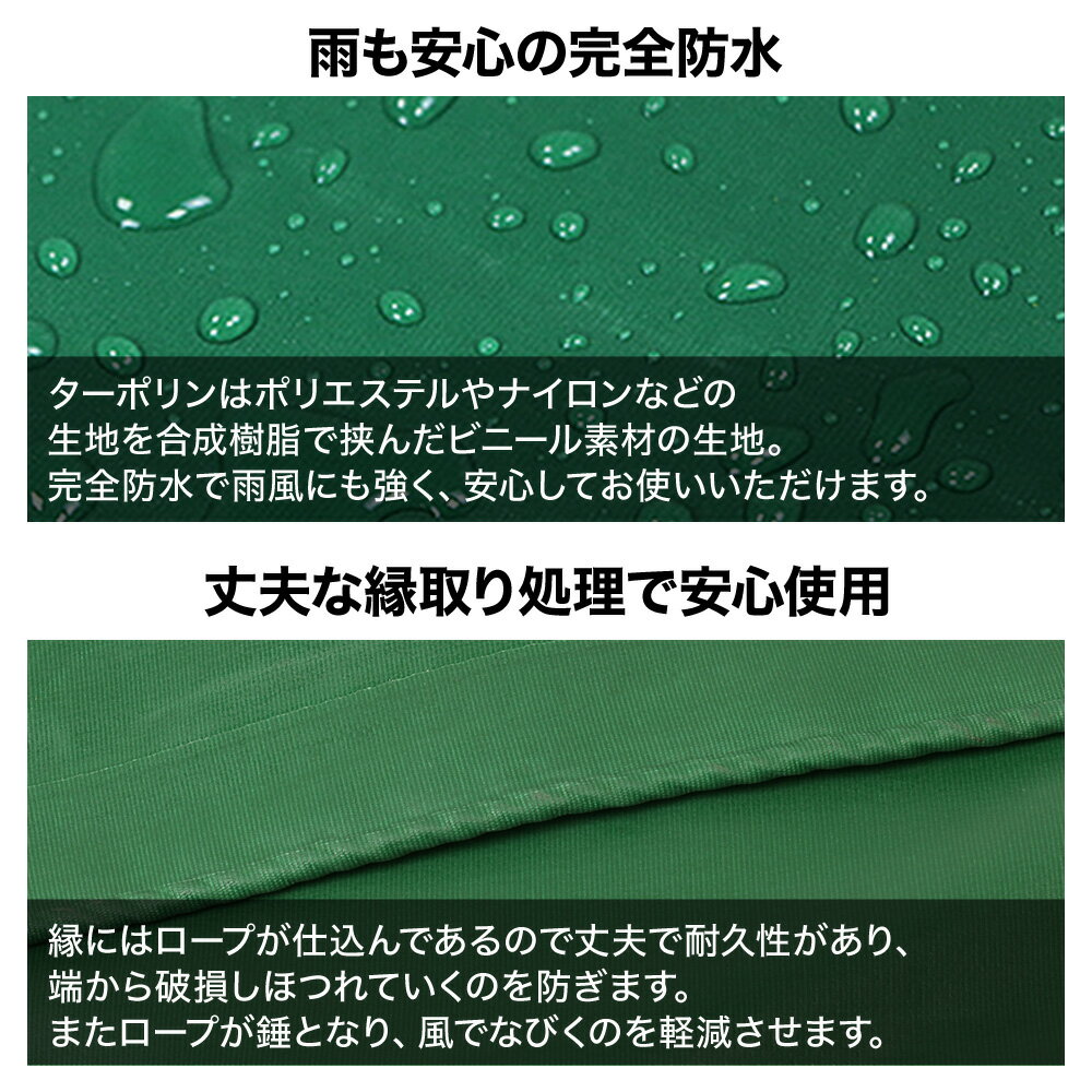 トラック 荷台シート 2t 1.5tロング 厚手 トラックシート 荷台 3.6m×2.3m トラック用荷台シートカバー トラック用品 シート ハトメ穴18個付き ハトメ穴付き ロープ付き ナイロンロープ 防汚性 耐久性 ターポリン生地 日焼け防止 耐熱性 防水 テント布 送料無料