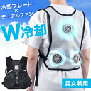 【全品50%OFFのチャンス☆13日10時~15日迄】 冷却プレート付きベスト 空調 ファン付き 服 作業着 作業服 冷風 春 夏 ノースリーブ ウェア ウエア 暑さ対策 熱中症対策 冷却 冷たい 涼しい 撥水加工 収納 ポケット 軽量 隠れる 薄手 薄い 動きやすい 工場 現場 工事