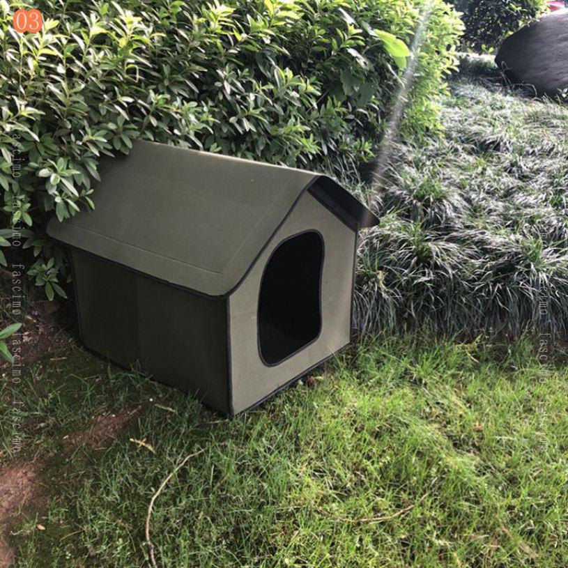 犬小屋 ペットハウス 猫小屋 防水 犬 猫用 暖かい キャットハウス 猫犬テント 野良...