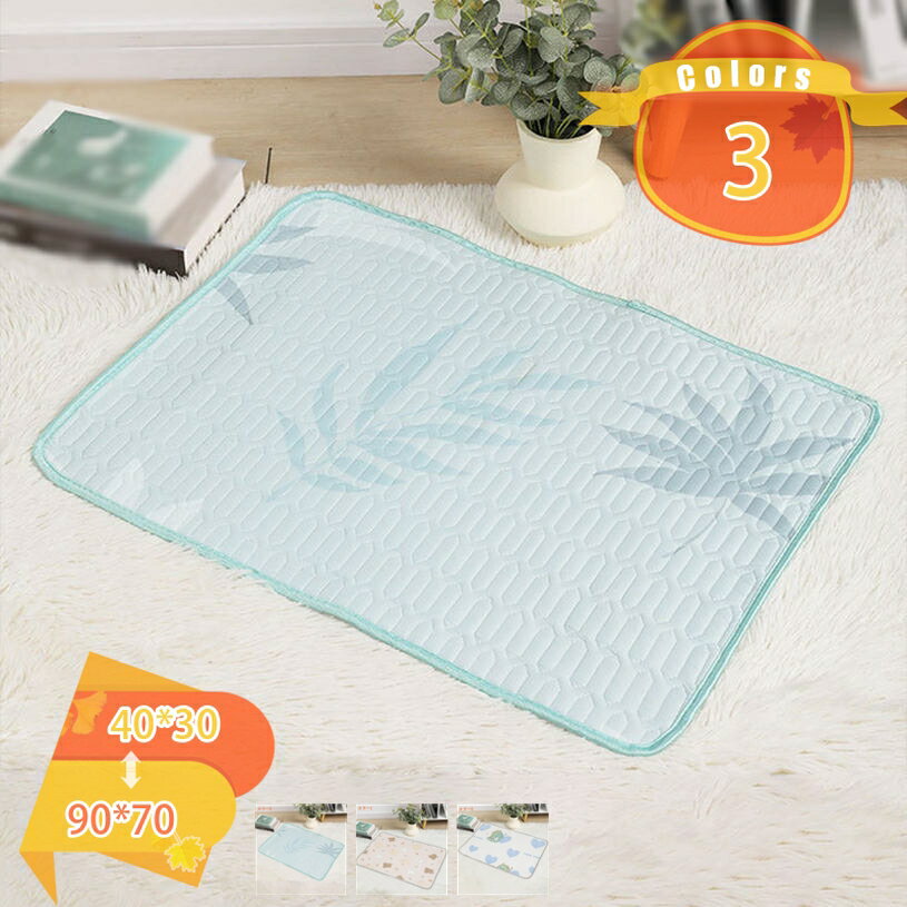 820円OFFクーポン ペット用クールマット ペット用品 クールマット ひんやりマット 冷感マット 小型犬 中型犬 犬 猫 涼しい かわいい おしゃれ 暑さ対策 ペットベッド ペット用ベッド ペット 犬ベッド 猫ベッド 洗濯可能 防水 高反発 クッション ぐっすり眠る fascimo