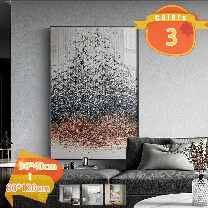 Rakuten - ポスター 幾何学 キャンバス絵画 アートパネル リビングルーム 装飾 フレーム ソファの背景絵画 完成品 北欧 おしゃれ 寝室 壁画 イラスト オフィス インテリア部屋飾り モダン ウォールアート プリント 寝室用 芸術 かわいい fascimo