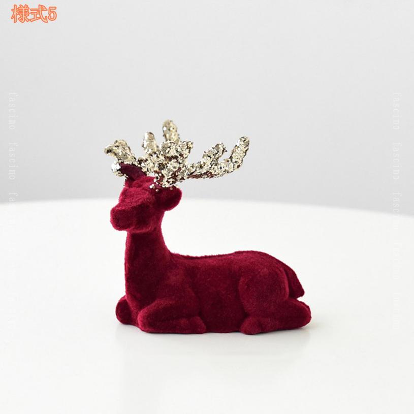 置物 クリスマス 卓上 飾り 小道具 北欧 おしゃれ かわいい トナカイ オーナメント...