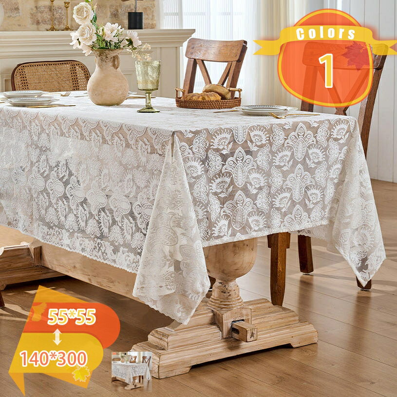 レース テーブルランナー センター クロス 北欧 ヨーロッパ おしゃれ 飾り棚 上品 テーブルクロス テーブル掛け 傷防止 キッチン 耐熱 ダイニングテーブル レストラン ホテル用品 fascimo