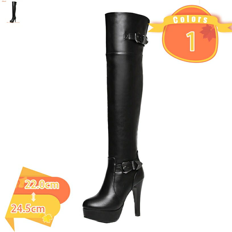 1000円OFFクーポン ロングブーツ 美脚 厚底ブーツ レディース ニーハイブーツ サイハイブーツ 10cmヒール サイドジップ 履きやすい 歩きやすい 疲れない 厚底ブーツ 秋冬用 おしゃれ セクシー 細身 コスプレ ブーツ 仮装 女王様 ポールダンス fascimo