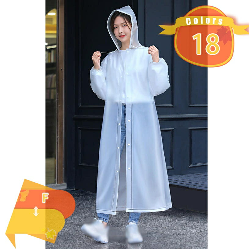 Rain Wear - レインコート レディース 自転車 ロング丈のおしゃれな レインポンチョ 軽量 メンズ レインウエア レインポンチョ自転車 バイクロング丈 手袋付き ポケット 通勤 通学 防風 防水 梅雨対策 耐久性豪雨 耐久 男女兼用 雨着 fascimo
