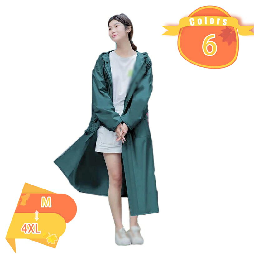 Rain Wear - レインコート ポンチョ 自転車 防水 男女兼用 通学通勤 超軽量 おしゃれ レディース ロング丈 レインポンチョ 軽量 リュックにも対応 収納袋付き 通勤通学 防風防水 梅雨対策 完全防水ファスナ一 メンズ 袖あり 大きな帽子 fascimo