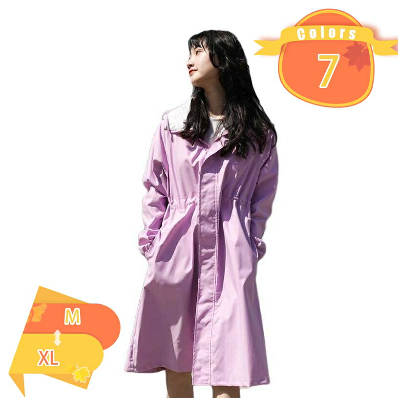 Rain Wear - レインポンチョ レインコート ポンチョ メンズ レディース 男女兼用 かっぱ 2WAY 自転車 大きめ ロング リュック 通勤 通学 レインウェア 雨具 雨カッパ キャンプ 携帯 ママ 保育園の送迎 袖あり バイク シンプル 定番 アウトドア fascimo