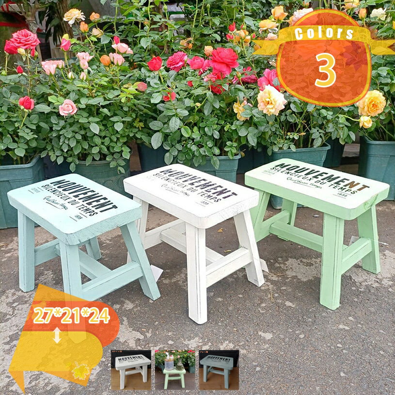 Flower Stand - 木製フラワースタンド フラワースタンド 屋外 室内 1段 木製 プランタースタンド 花台 スツール 長方形 頑丈 ガーデンラック ガーデニング 棚 植物台 盆栽 花を飾る台 植物スタンド 屋内 木製植物スタンド 屋内植物用 fascimo