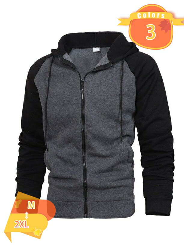1000円OFFクーポン パーカー メンズ スウェットシャツ メンズ パーカー 長袖 秋服 ゆったり フード付 かっこいい ジップアップコート カーディガン メンズ 大きいサイズ 無地 シンプル かっこいい ジップアップコート 春服 秋服 冬服 fascimo