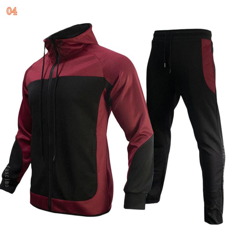 1000円OFFクーポン スポーツウェア 上下セット 秋服 メンズ トレーニング ジャージ 長袖 トップス 大人用 2点セット パーカー 釣り 吸汗速乾 散歩 登山ウェア ジャージ上下セット アウトドア ロングパンツ ルフウェア fascimo fascimo-10081214 FASCIMO サンプル画像3