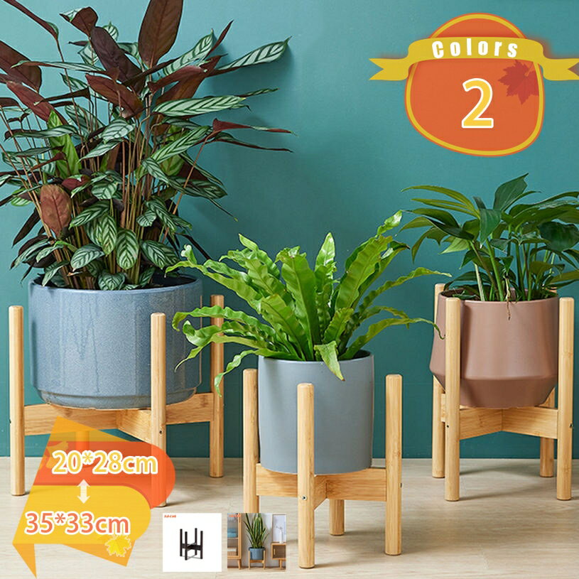 1000円OFFクーポン フラワースタンド 花ポットホルダ 観葉植物 鉢台 ポットスタンド 天然竹 植木鉢台 プランタースタンド 室内 玄関 円形 丸型 鉢置き台 北欧 ナチュラル プランター 花台 竹製 鉢台 スタンド ガーデニング インテリア fascimo