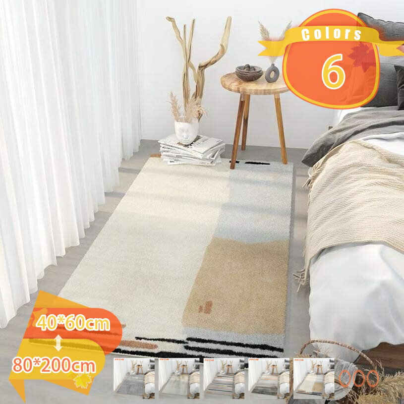10帖用（352 cm×440 cm） - ラグマット ベッドサイド 長方形 カーペット 北欧風 洗える 滑り止め ラグ 良い肌触り ふわふわ ホットカーペット対応 防音 床暖房対応 1年中使える じゅうたん 抗菌防臭 四季通用 一人暮らし 新生活 ダイニングラグ おしゃれ fascimo