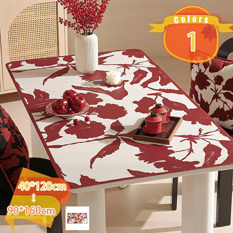 300円OFFクーポン テーブルクロス PVC 北欧 テーブルカバー 撥水 耐熱 汚れ防止 モダン テーブルマット 長方形 装飾 汚れにくい 花柄 イベント 手洗可 ダイニングテーブル おしゃれ ダイニング テーブル クロス ずれにくい お手入れ簡単 長方形テーブル fascimo