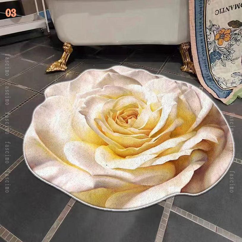 300円OFFクーポン 太陽花 ラグマット 洗える フランネル ラグ 滑り止め付 耐摩耗性 高密度 ベッドサイドラグ 掃除やすい 寝室 おしゃれ 子供部屋 ホール/リビング/ベッドルーム/プレイマット オールシーズン ふわふわ 絨毯 じゅうたん fascimo [2]