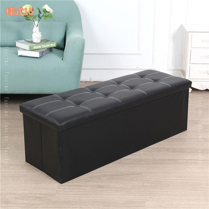 2000円OFFクーポン 収納スツール フタ付き 折りたためる オットマン 収納ボックス 椅子 かんたん組立 おしゃれ 足置き台 長方形 衣類収納ボックス 折りたたみスツール 座れる収納ボックス ストレージバスケット フタ付き収納ベンチ fascimo