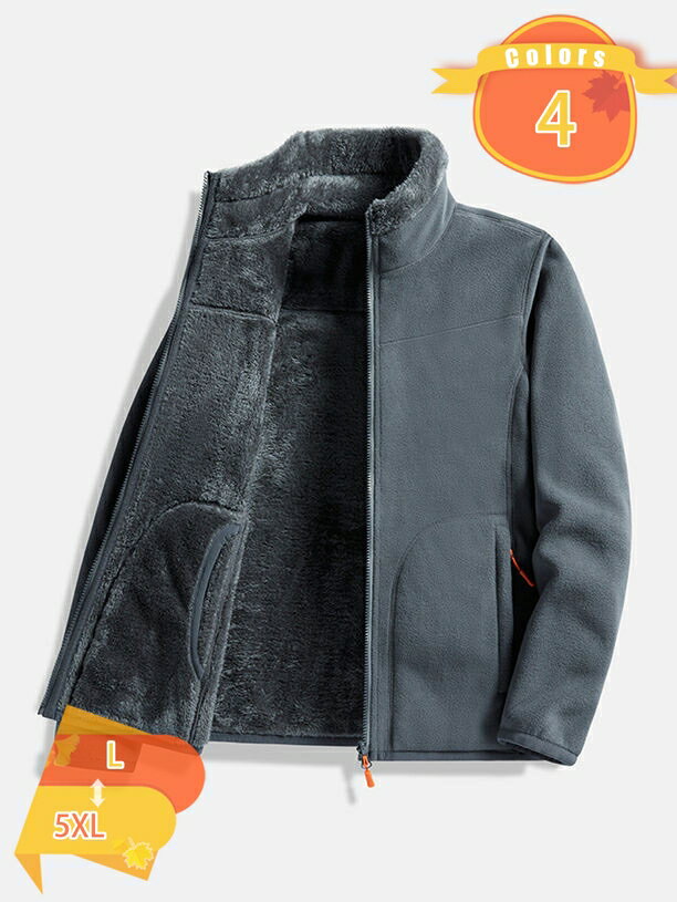 メンズジャケットふんわり軽く暖かい...