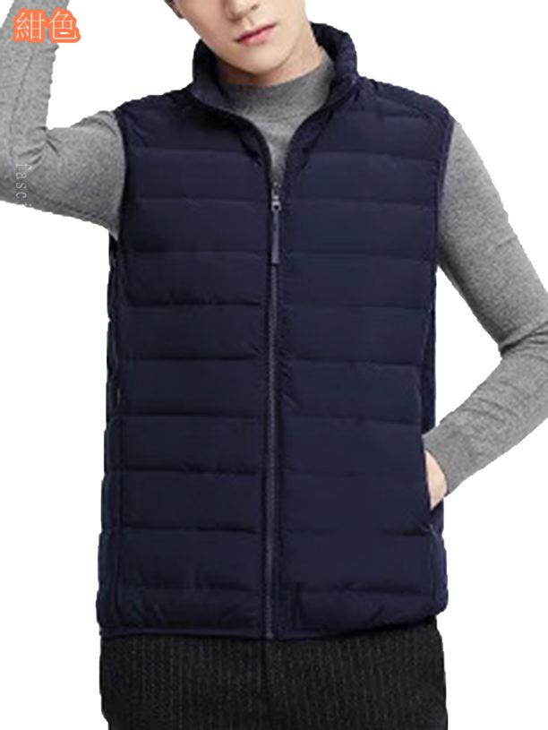 ダウンベスト メンズ スポーツ ノースリーブ フード着脱 カジュアル 秋冬 防寒対策 保温性 厚手 軽量 暖かい 袖なし ダウンジャケット 冬物 立ち襟 大きいサイズ アウトドア スタンドカラー 中綿入り アウター 作業着 fascimo