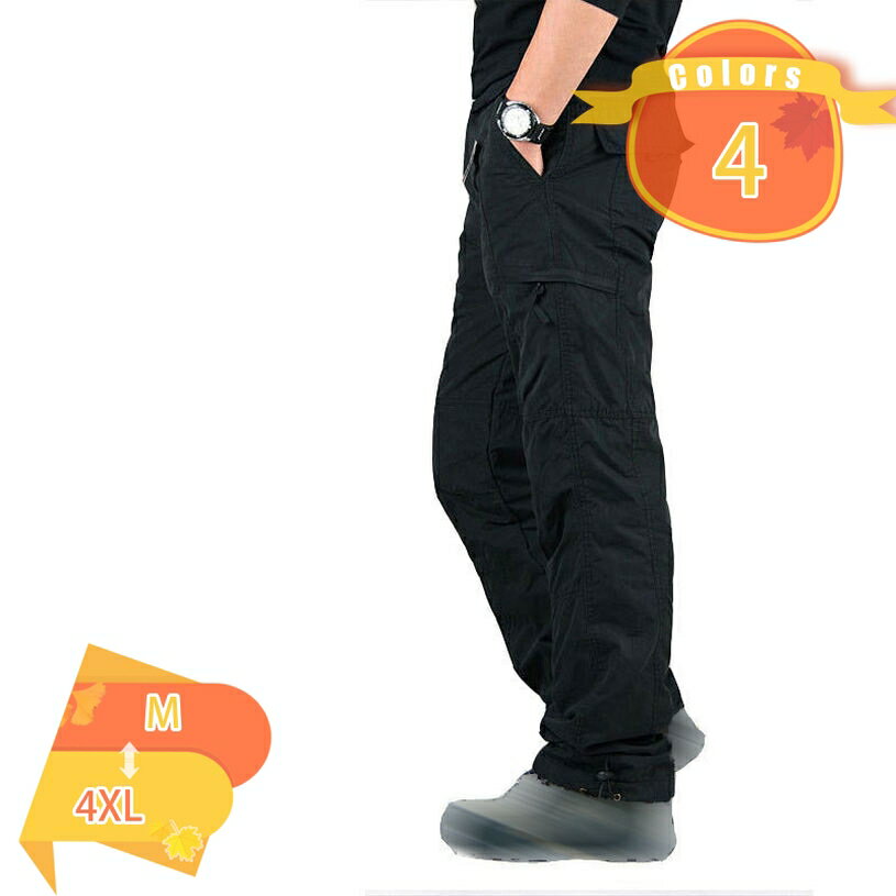 1000円OFFクーポン カーゴパンツ 大きいサイズ メンズ カーゴパンツ 作業服 ミリタリーパンツ ミリタリー ロングパンツ チノパン 裏起毛 パンツ 無地 黒 秋 冬 秋冬 防寒 アウトドア 多ポケット fascimo