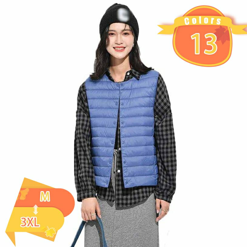 1000円OFFクーポン ダウンベスト レディース ダウン ベスト トップス 薄い 軽 グレー インナーベスト ダウン 防寒 撥水 大きいサイズ 秋冬 アウター ノースリーブ トレンド 秋 冬 ベスト ジレ 前開き 羽織り暖かい fascimo