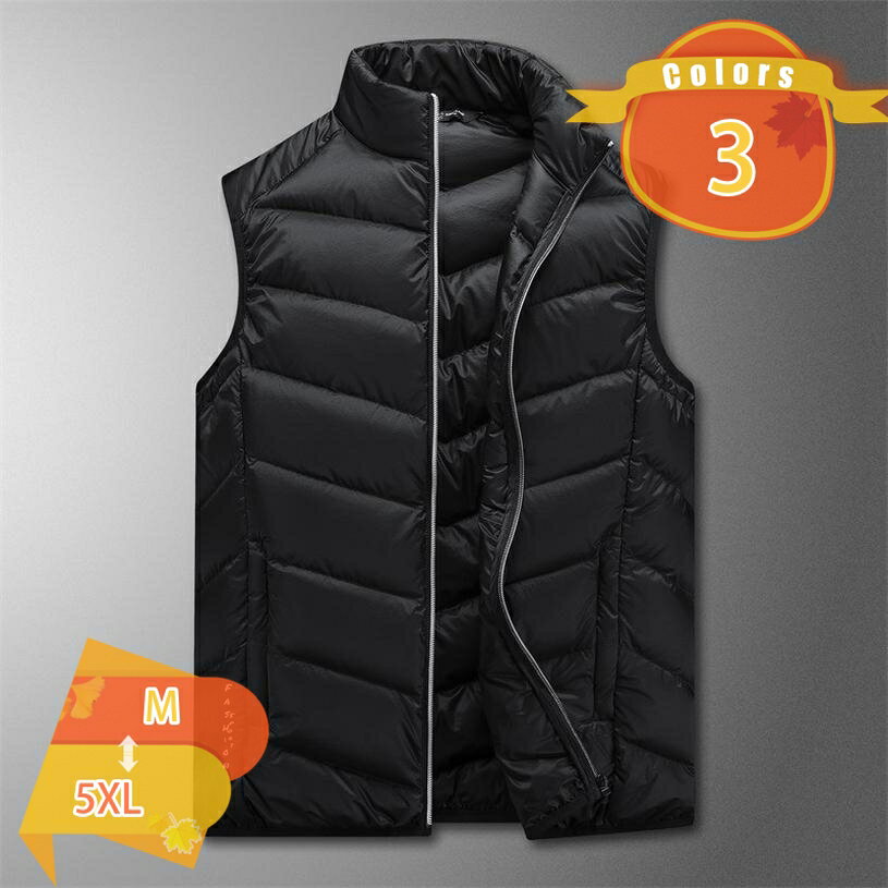 1000円OFFクーポン ダウンベスト メンズ 超軽量 登山 防寒 ベスト 冬服 軽撥水 暖かい あったか 立ち襟 薄手 ウルトラライトダウン ベスト おしゃれ 防寒 アウター カジュアル 通勤通学 登山 アウトドア 釣り ゴルフ fascimo